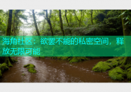 海角社区：欲罢不能的私密空间，释放无限可能