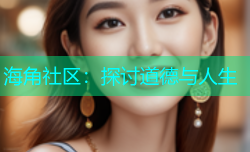 海角社区：探讨道德与人生