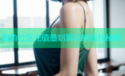 海角社区充值最划算攻略省钱秘籍