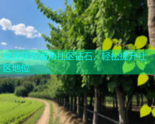 快速获取海角社区钻石，轻松提升社区地位  第1张