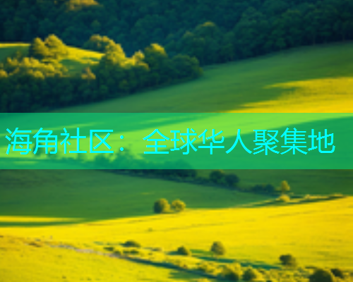 海角社区：全球华人聚集地  第1张