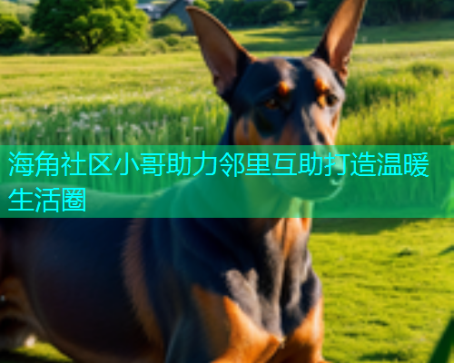 海角社区小哥助力邻里互助打造温暖生活圈  第1张